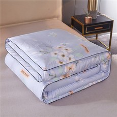 견면요솜 웰론 이불여름 시원한이불 보온 겨울이불 싱글 더블 봄가을이불 담요 이불 날, C06-연보라