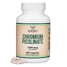 더블우드 크로뮴 피콜리네이트 1000mcg 300캡슐, 300정, 1개