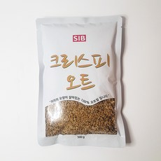 크리스피오트 볶은귀리 구운 오트밀 500g, 1개