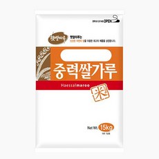 0555. 중력쌀가루(국산) - 대두 15kg, 1개