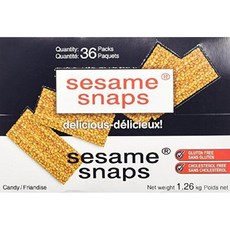 Sesame Snaps 참깨 스냅 35그램 36팩, 36개(1팩)