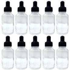 투명 유리 엠플 스포이드 공병 오일 용기 10개세트, 10ml 10개세트, 10개