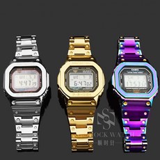 하하대행 지샥 DW-5600 5610 5035 메탈 커스텀 베젤+스트랩