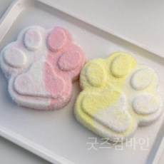 굿즈컴바인 스토어 고양이 왕발바닥 대형 스퀴시 380g