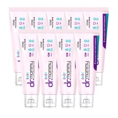 닥터마미 베이비치약 그레이프향60g, 9개