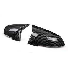탄소 섬유 자동차 백미러 커버 캡 사이드 미러 커버 트림 BMW F20 F22 F30 F31 F32 F33 F36 F34 F35 I3 I3s x1, 1개