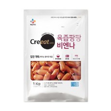 CJ 크레잇 육즙팡팡 비엔나 1kg, 1개