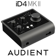 오디언트 iD4 MK2 오디오 인터페이스 홈 스튜디오 레코딩 개인방송 녹음용 아이디4 마크2 오인페 장비