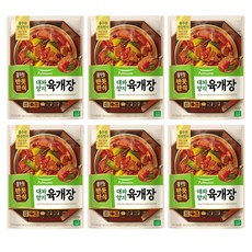 풀무원 반듯한식 대파양지 육개장, 450g, 6개