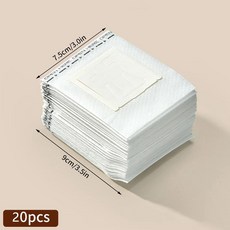 일회용 커피 필터 가방 휴대용 포타필터 귀 걸이식 친환경 종이, 1.20pcs