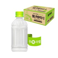 코카콜라음료 토레타 무라벨 라벨프리 340ml x 20병, 20개