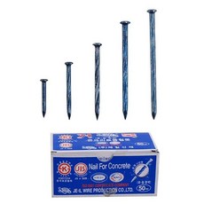 체결용품 콘크리트 못 100g곽8480청색 size택, 콘크리트 못 100g곽8480청색 38mm