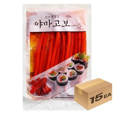 1박스) 코우 야마고보 산우엉 1kg x 15개입, 15개