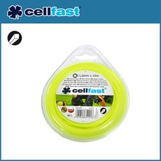 셀파스트 cellfast 셀파스트 전기식 충전 예초기용 나이론줄 (원형 사각 별타입), 1개
