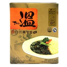 더온 발열도시락 발열전투식량 PLUS 발열비상식량 7종 종류별 옵션선택, 짜장덮밥480g