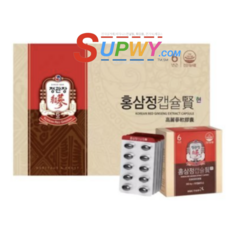 정관장 홍삼정 캡슐 현 500MG 100 캡슐 2개입, 100정, 2개