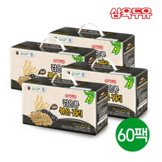 삼육두유 검은콩 볶은 귀리 파우치 두유 190ml 60팩, 60개, 60개
