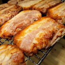 삼초전 캠핑 여행 바베큐 초벌삼겹살1000g 촌놈떡갈비, 초벌삼겹살(2팩-원육1000g)