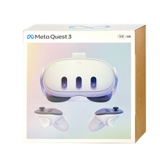 오큘러스 메타 퀘스트3 Oculus meta quest 3 국내정발 공식 A/S, 1개, 512GB