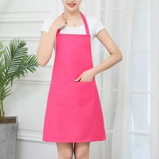 방수 오일 요리 앞치마 요리사 주방 아이디어 청소 그림, 8. Rose Red, 1개