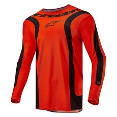 Alpinestars 3762024-411-M: 플루이드 루브 저지 핫 오렌지/블랙 Md, Alpinestars 3762024-411-M: 플루이