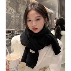 바바 도톰 니트 머플러 1+1