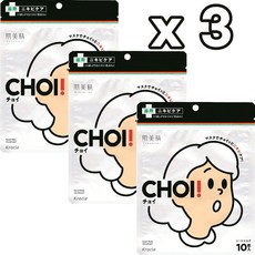 CHOI 마스크팩 10 장 3개세트, 세트, 하얀색 팩 x3