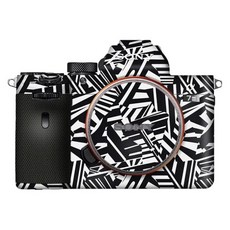 소니 A7III A7 IV A7M4 A7C A7R4 A1 랩 스킨 카메라 바디 스티커 긁힘 방지 보호 필름 A7M3 A7S3 데칼 방수 커버, 04 BJH_03 A7M4, 1개