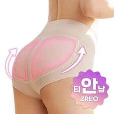 블레오 프리미엄 라텍스 여성 심리스 엉뽕 힙업 팬티 티안나는 일체형 - 엉덩이팬티