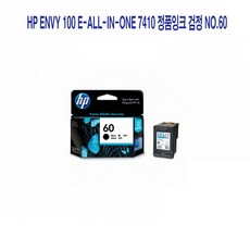 JH+HP Envy 100 e-All-in-one 7410 정품잉크 검정 NO.60_S/N:68+78E678 ; PSC4680 PSC4780 DJD2560 DJD1660 DJD2660 DJD5560 DJF4280 DJF4250 DJF24, jh 1, jh 본상품선택