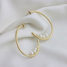 양식진주귀걸이