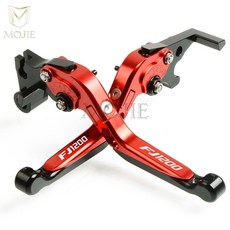 오토바이 cnc 알루미늄 조정 가능한 접는 확장 가능한 브레이크 클러치 레버 야마하 fj1200s/t/a fj1200 fj 1200 s/t/a 1986 1997, 단일(A14), Green Black(A14)