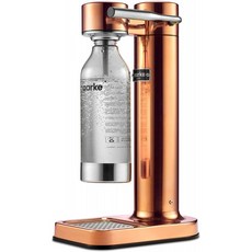 Aarke Carbonator II 물 거품 (스테인레스 스틸 하우징 소다 버블 워터 PET 병 포함 CO2 소다 스트림, 단일상품