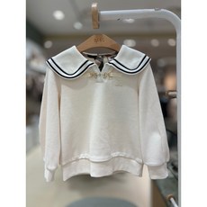 닥스키즈(DUS12TM63M_CR) 24SS 변형카라 맨투맨