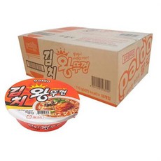 팔도 김치왕뚜껑 18입 1박스, 18개