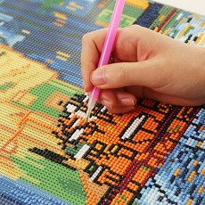 명화스텐실도안