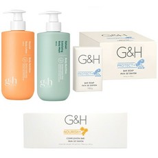 암웨이 G&H 너리쉬 바디로션 바디워시젤 컴플렉션바 프로텍트바솝 비누, 너리쉬 바디로션400ml, 1개