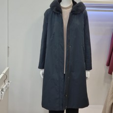 벨리시앙 밍크 카라 토끼털 내피 구스다운 HZ2413