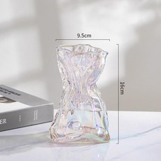 꽃병 정교한 인터넷 연예인 유리 홈 데코 사무실 꽃꽂이 장식 거실