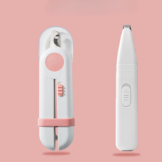 LED 고양이 강아지 애완견 반려동물 발톱깎기 손톱 가위, 1개