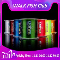 WALK FISH 새로운 저렴한 500M 나일론 낚시 라인 Super Strong Monofilament 4 49LB 품질 일본 소재 바닷물 잉어 낚시|낚시줄|, 단일, 1개, White