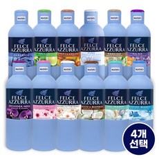 펠체아주라 향좋은 바디워시 바디클렌져 650ml 11종 X4개입 이탈리아 직수입, 02_베르가못자스민 2개, 02_베르가못자스민 2개, 4개