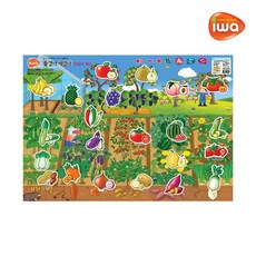 붙였다떼었다과일