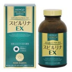 홍고 스피루리나 EX 스피룰리나 재팬 HONGO 1000정, 1개