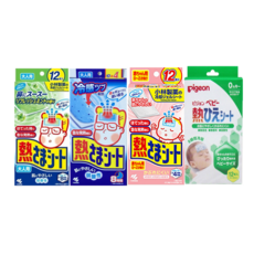 고바야시 네츠사마시트 열냉각시트 해열 영유아용 어린이용 어른용, 1세트, 12개입, 영유아용(네츠사마시트)