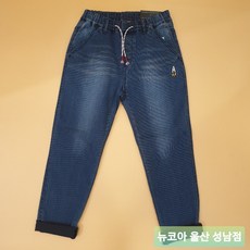 닉스키즈 입히니까 귀욤지네~도비 자수 테이퍼드 데님팬츠(뉴코아 울산 성남점)