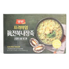 양반 프리미엄 전복내장죽, 4팩, 287.5g