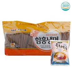 [명家면옥] 물회육수 함흥냉면10인분 (함흥면2kg+물회육수10팩), 단품