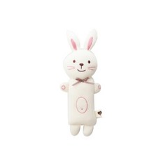 아바드 스윗하트 오가닉 핑크래빗 딸랑이인형, 1개, 단품
