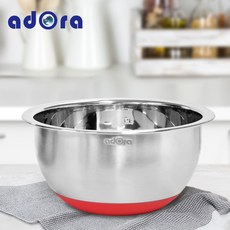 [아도라] 대용량 스텐 실리콘 믹싱볼 30cm ADC-MB30